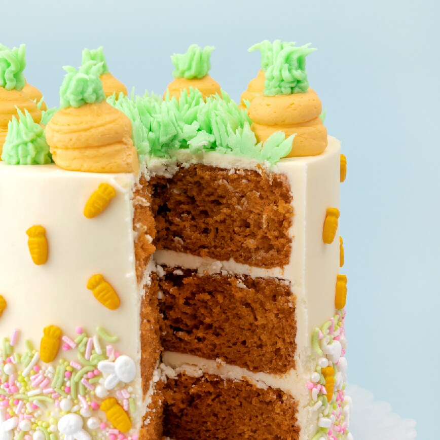 Fondant-Free Fun: Easter Carrot Cake Mastery